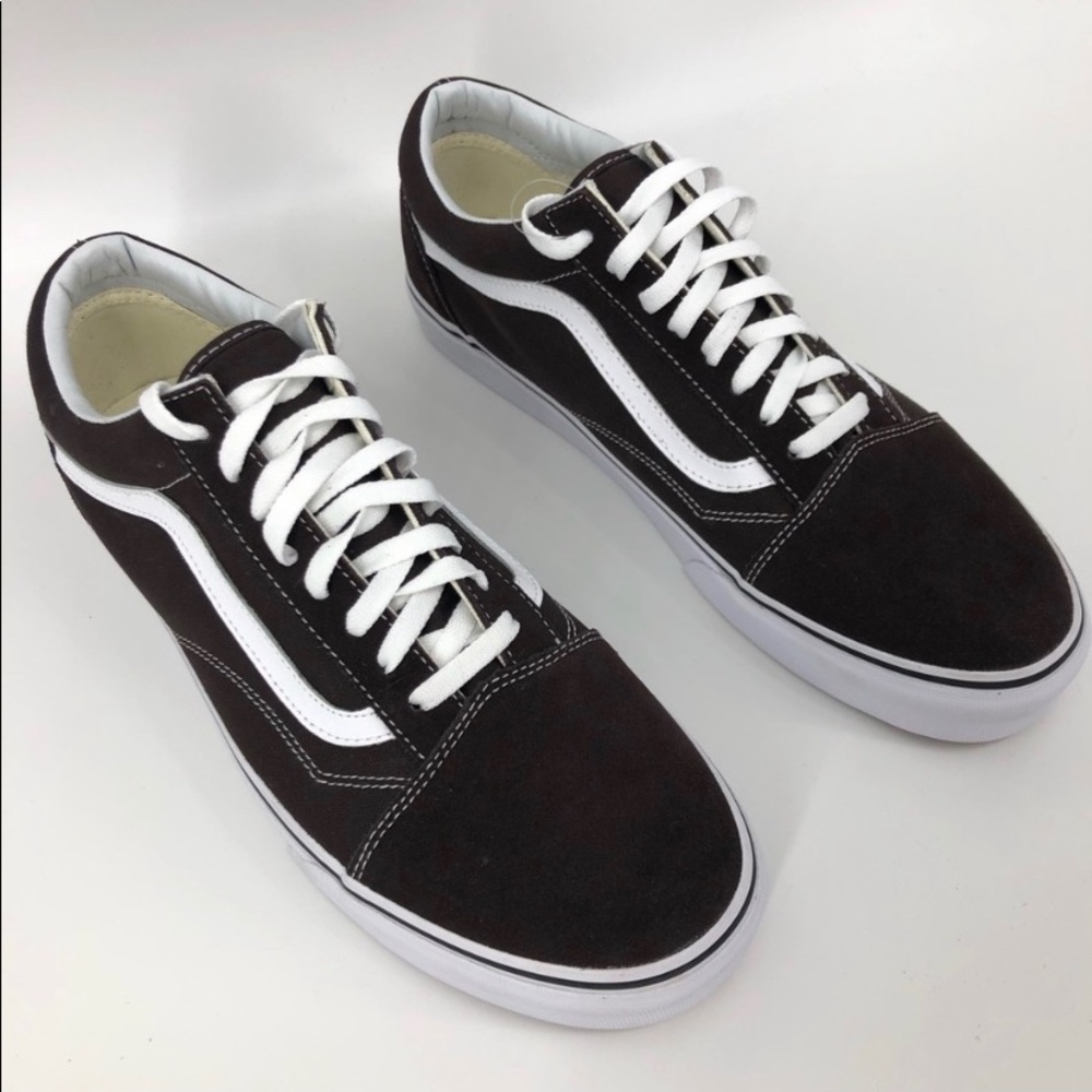 Vans Men’s Old Skool Chocolate Skate Shoes